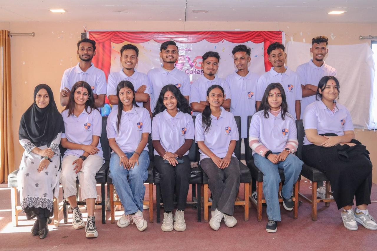 Student business presentation