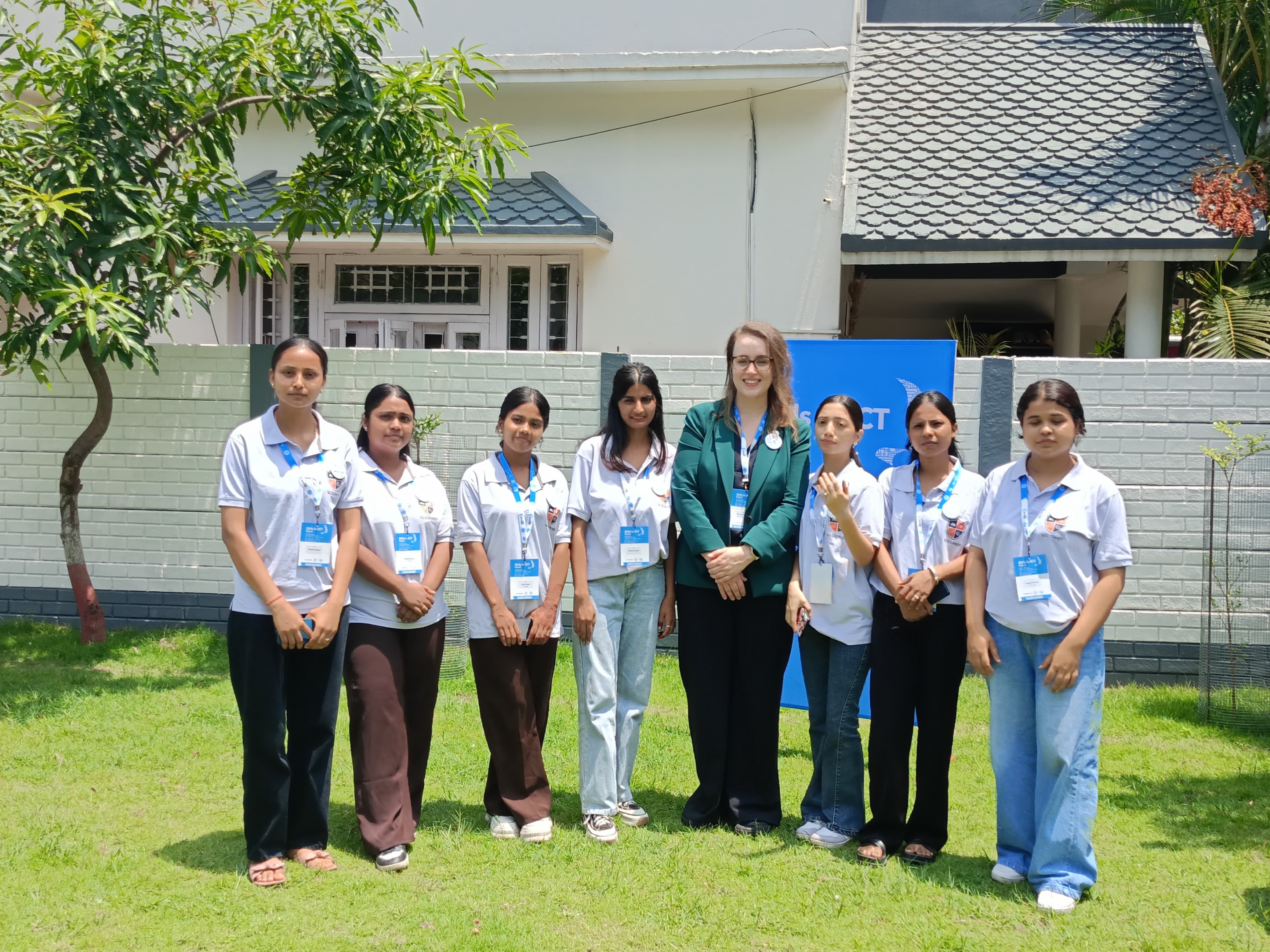 BBA students in a business lab session